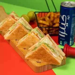Club Sandwich Combo Meal