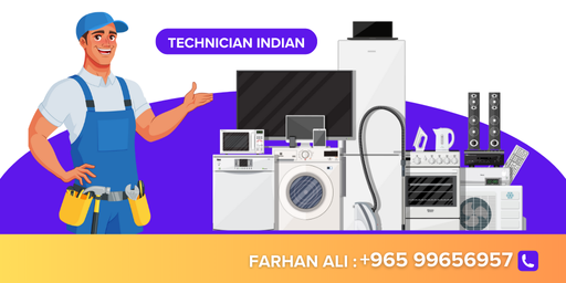 Repair Air Conditioner, Washing Machine and Fridge in Salmiya - 66418786